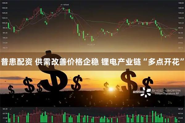 普患配资 供需改善价格企稳 锂电产业链“多点开花”